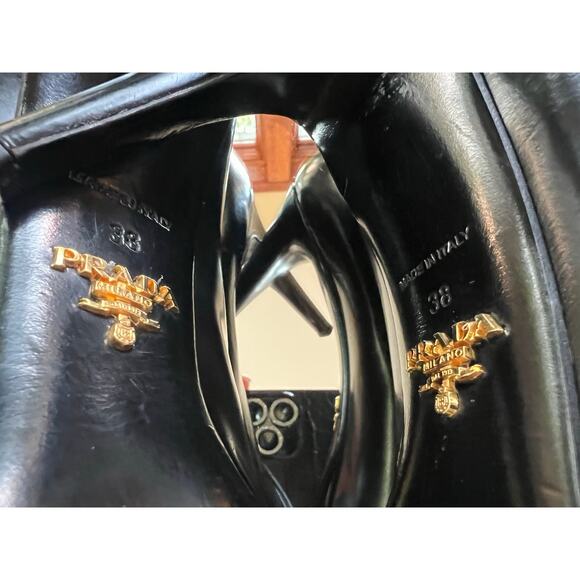 PRADA $950 Platform 4” Pumps - Picture 12 of 12